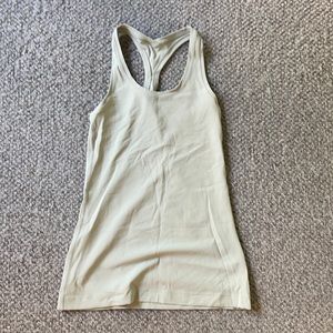 Green Fern Lululemon Cool Racerback Tank Top Nulu